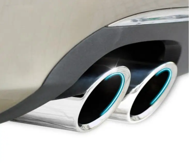 Автомобильные аксессуары из нержавеющей стали выхлопная труба фитинг подходит