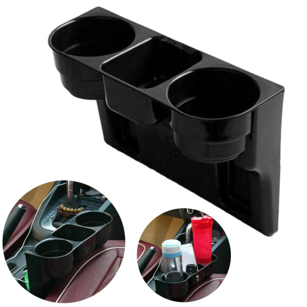 

1pc New Car Cup Holder Auto Interior Organizer Portable Multifunction Vehicle Seat Gap Cup Bottle Phone Drink Holder Stand Boxes