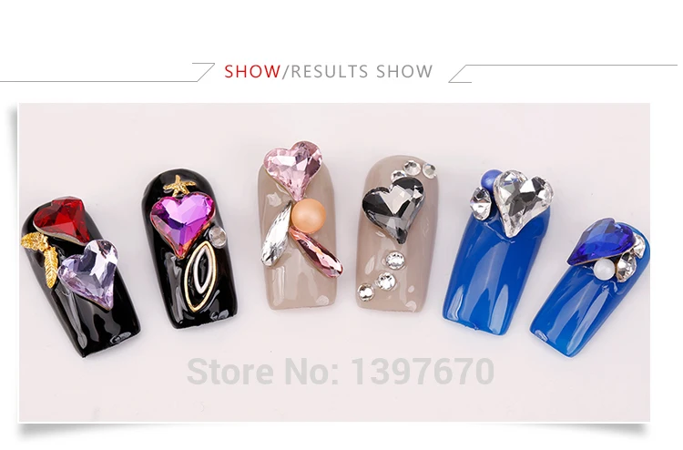 Оптовая продажа 20p 8 мм в форме сердца блестящий стеклянный кристалл Стразы