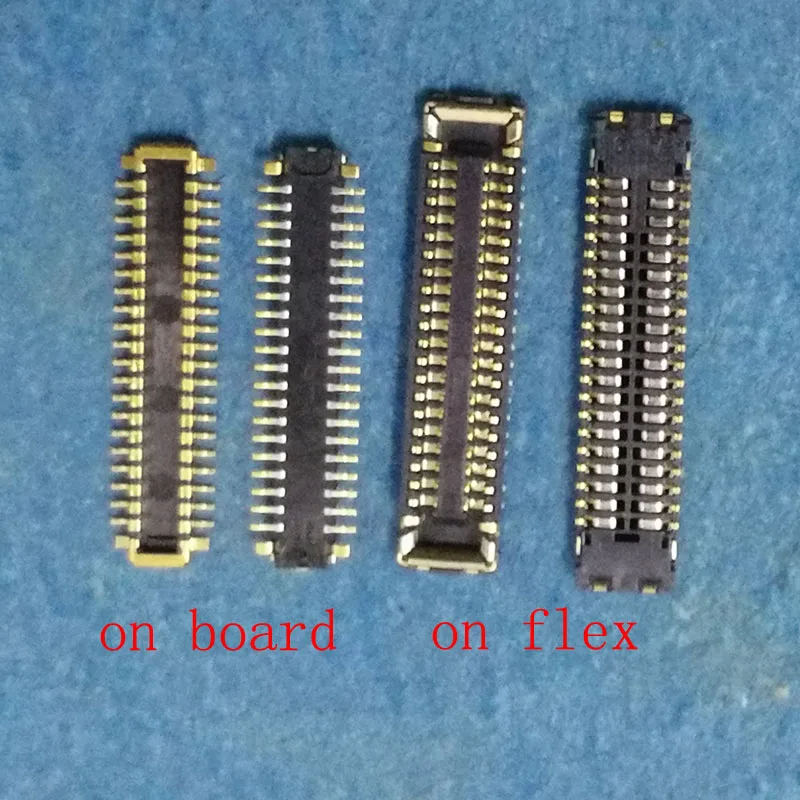 Шлейф для ЖК-дисплея OnePlus 6 A6000 6T A6010 7 P7819 7Pro GM1910, разъем для логической платы FPC, 2 шт., 40-контактный