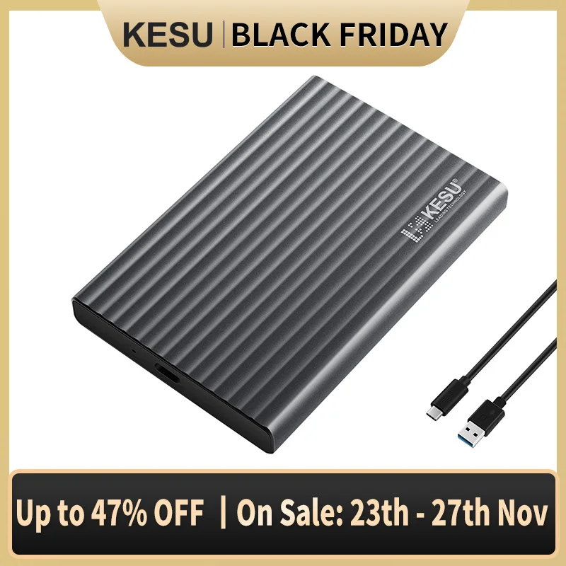 Внешний жесткий диск KESU 1 шт. 2 5 дюйма USB 320 ГБ алюминиевый сплав внешний