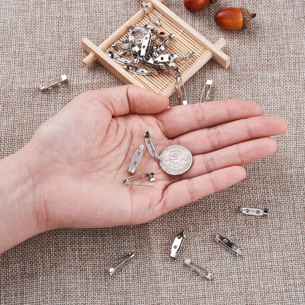 1000 шт. железная брошь фурнитура задней панели булавки для изготовления ювелирных