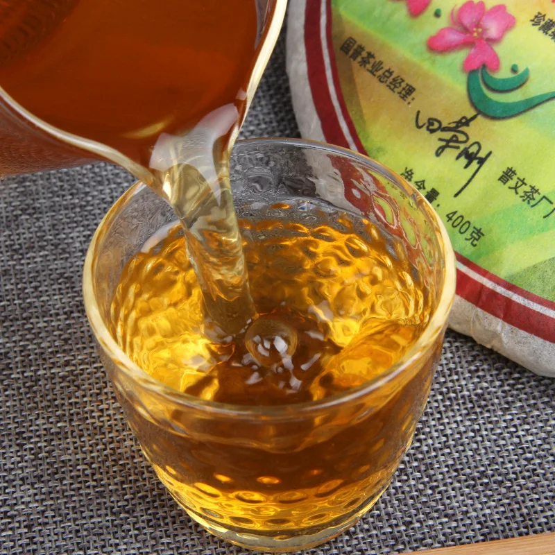 

Puer 2007 Puwen Yunya Shen Raw Sheng Гонконг возврат 10 годовщины 400 г