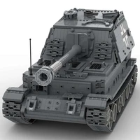 world war ii military tank moc building block model high tech truck building block diy childrens military toy gift