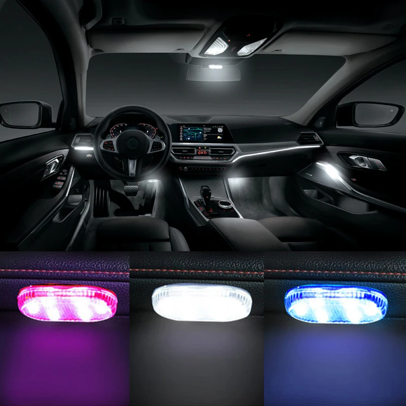 

LED Car Interior Touch Sensor Light for TRD Toyota Corolla Yaris Aygo GT86 Prius RAV4 CHR Camry Auris Avensis Auto Light