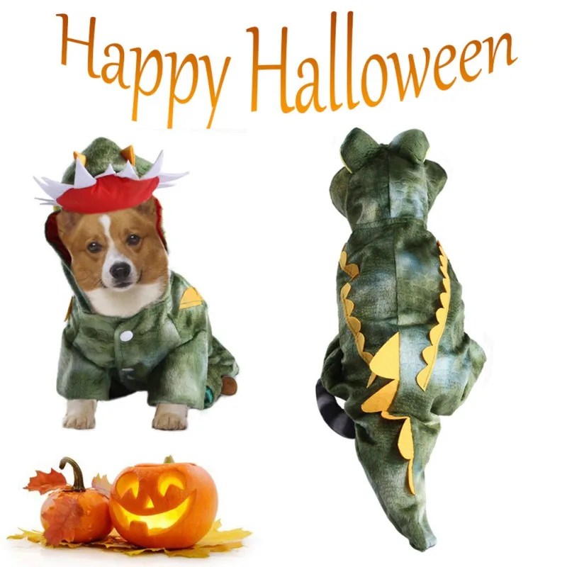 

Pet Accessories Dog Cat Clothes Funny Crocodile Converted Funny Halloween Cosplay Costume Party Jacket outfit Dropship
