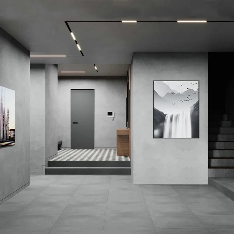 Алюминиевые потолочные встраиваемые креативные светодиодные магнитные