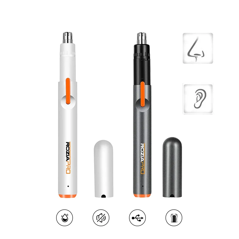 Электрический триммер для носа и ушей портативный безболезненный носовой