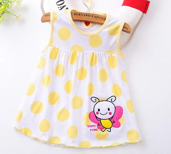

Top Quality Baby Dresses 2021 Princess 0-2years Girls Dress Cotton Clothing Dress Summer Girls Clothes Low Price
