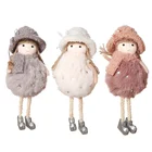 Новогодние куклы-ангелы, новогодние подарки 2022, подвесные украшения для рождественской елки, рождественские украшения для рождественской елки, рождественские куклы 2021, рождественские украшения для дома