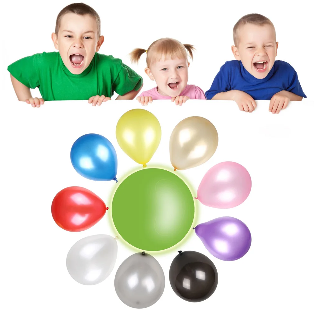 100 шт 10 &quotдекоративные латексные перламутровые жемчужные шары для вечерние