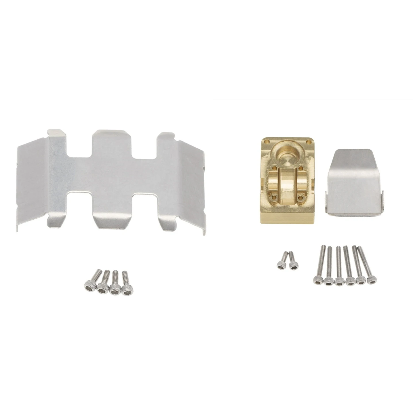 

2 комплекта радиоуправляемых запчастей для автомобиля: 1 набор защитных чехлов для шасси и 1 набор защитных чехлов для дифференциала, моста, ...