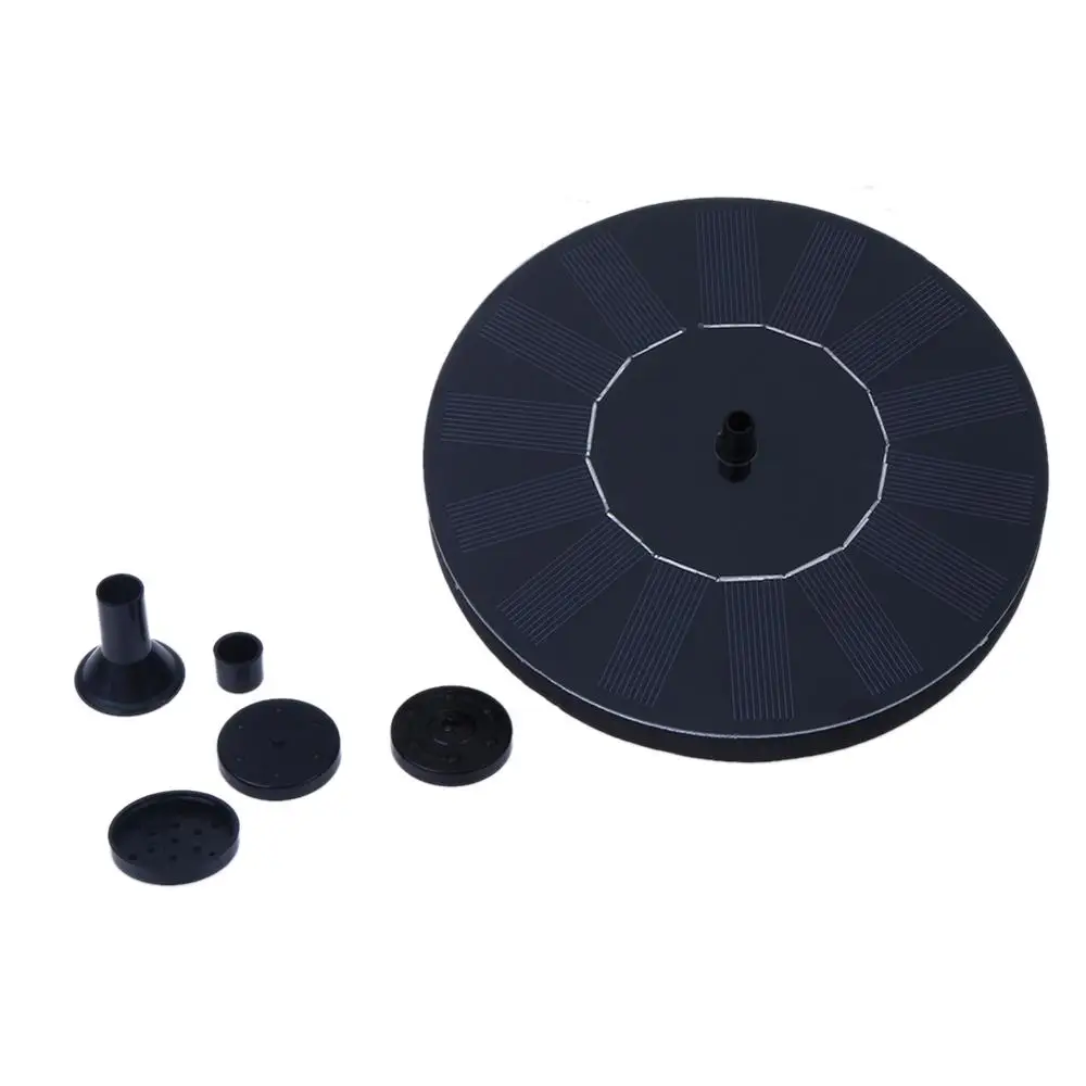 Солнечный водяной насос фонтанчик для сада пруда панель питания комплект полива