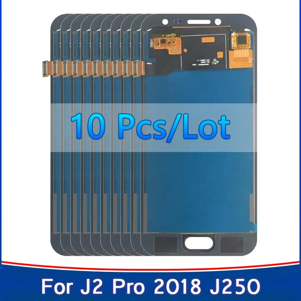 10 шт. сменный ЖК дисплей для Samsung Galaxy J2 pro 2018 J250 J250F J250H с сенсорным экраном