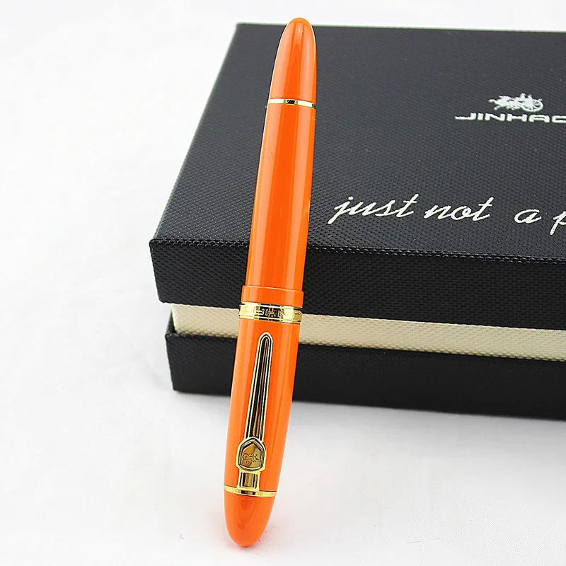 JINHAO 159 18KGP 0 5 мм среднее перо с широким основанием чернильная авторучка 1 ручка