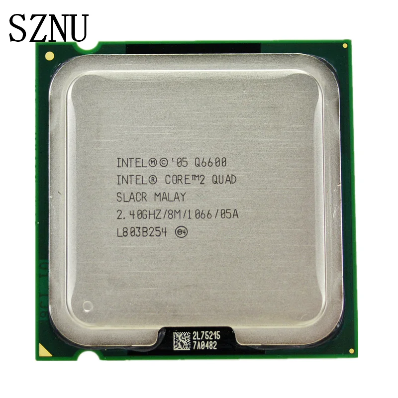 Бесплатная доставка процессор Intel core 2 quad Q6600 4 ГГц четырехъядерный FSB 1066