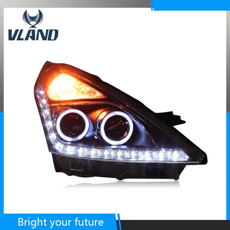 VLAND головная лампа для Nissan Teana головной светильник s 2008 2012 светодиодный Angel Eye
