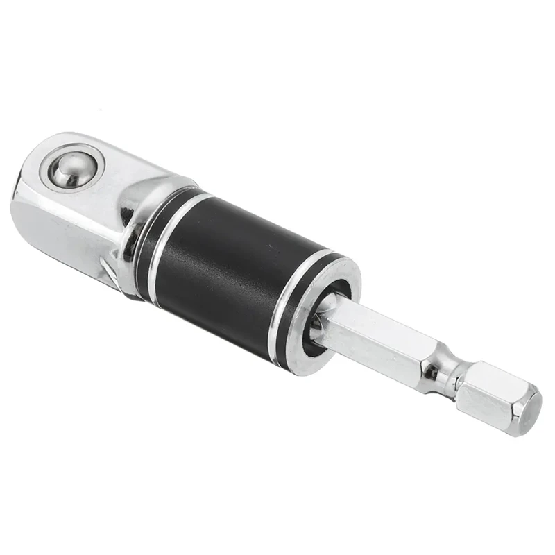

BROPPE 3Pcs Power Screwdriver Extension Bar Adapter 1/4 Inch Hex Shank Driver Socket Bit with Rotating Color Circle