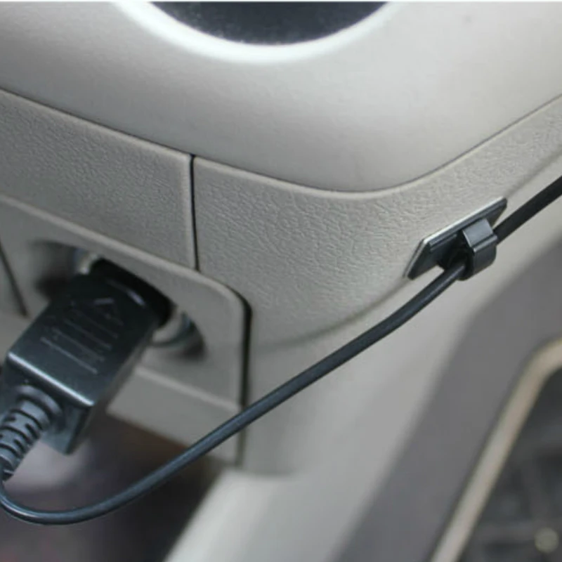 20 шт./лот пластиковый держатель для провода в автомобиле | Автомобили и мотоциклы