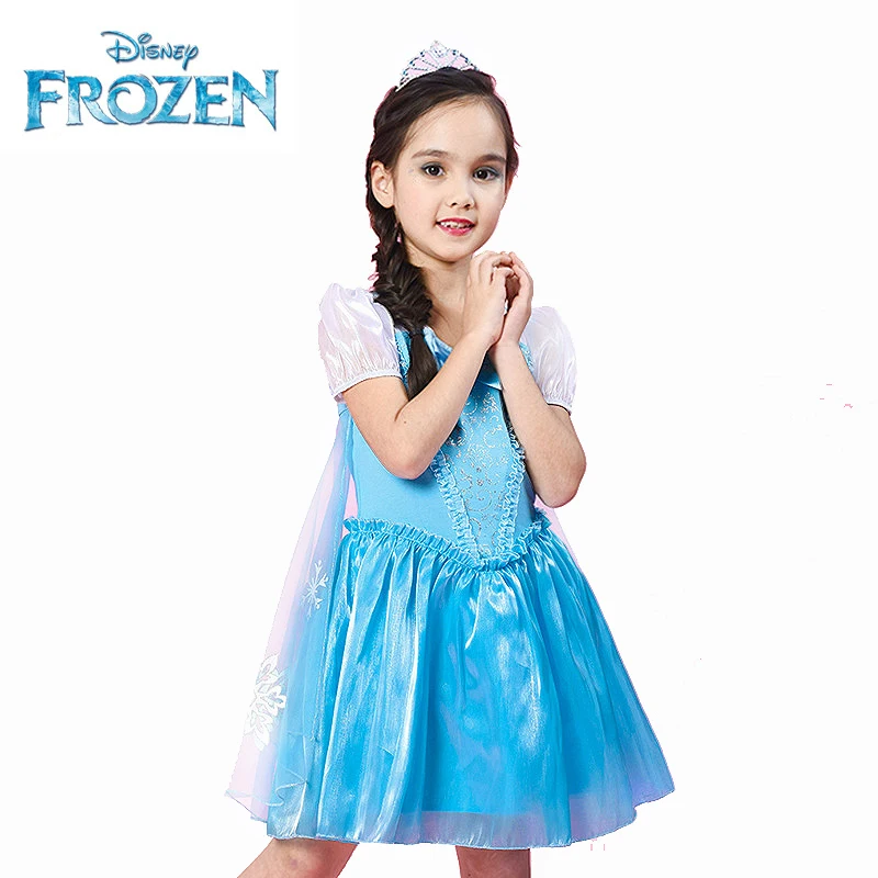 Оригинальное платье для девочек из мультфильма Холодное сердце 2 костюмы