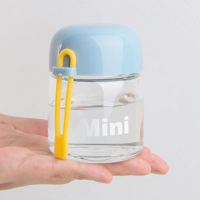 150 мл стеклянная бутылка для воды Корейская популярная портативная школьная и