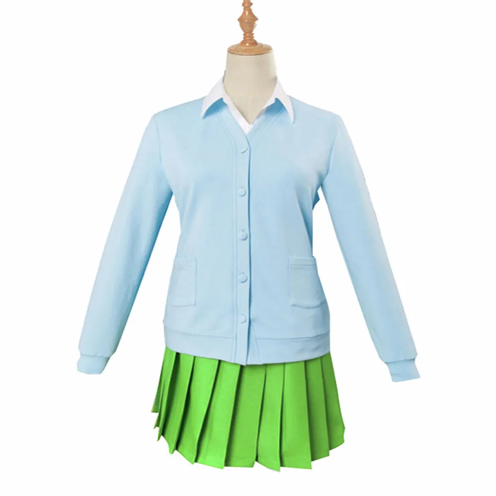 Костюм для косплея аниме Мику Накано ичика Нино костюм юцуба школьная форма