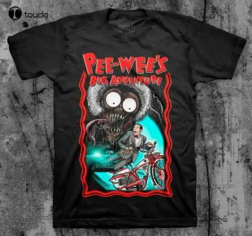 

Pee Wee'S Big Adventure (1985) Movie T-Shirt Unisex Men Women Cult 80S Retro Tee Cotton Tee Shirt S-5Xl
