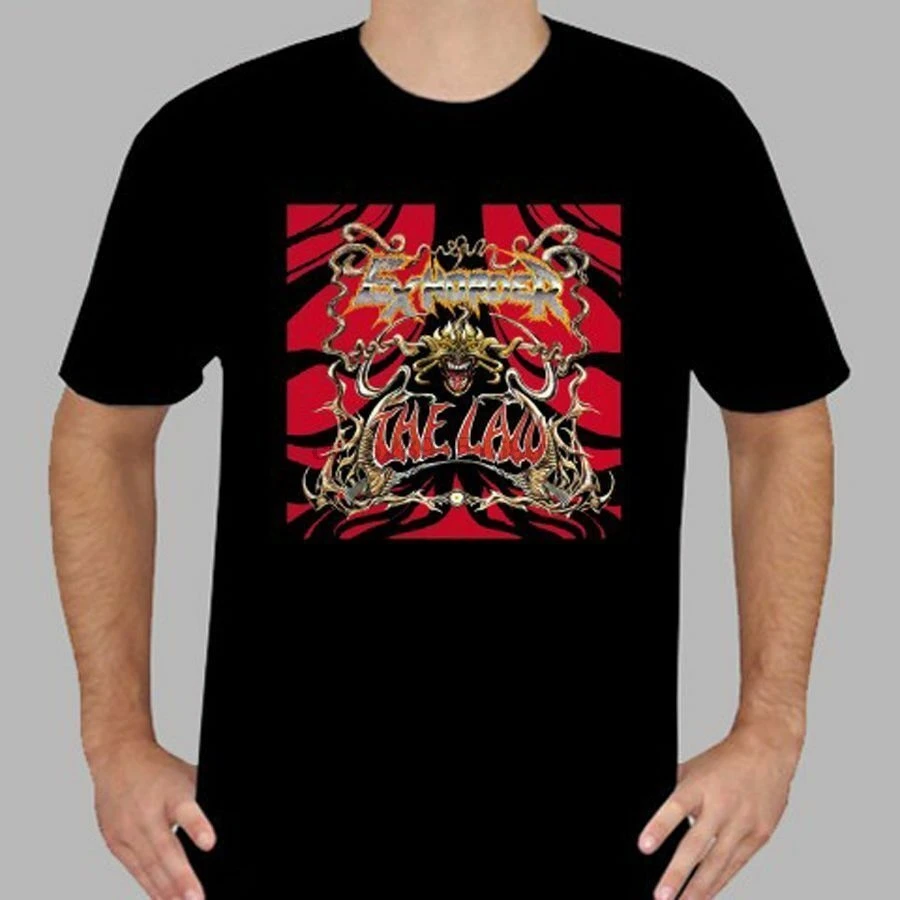 

EXHORDER THE LAW Metal Rock Band T-Shirt