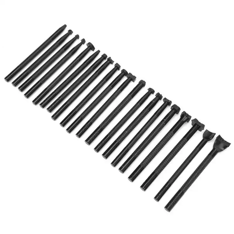 

Leather Stamping Tools Leather Stamping Kit DIY Leather Craft Carving Stamper Leather Stamping Tool for Punching Various