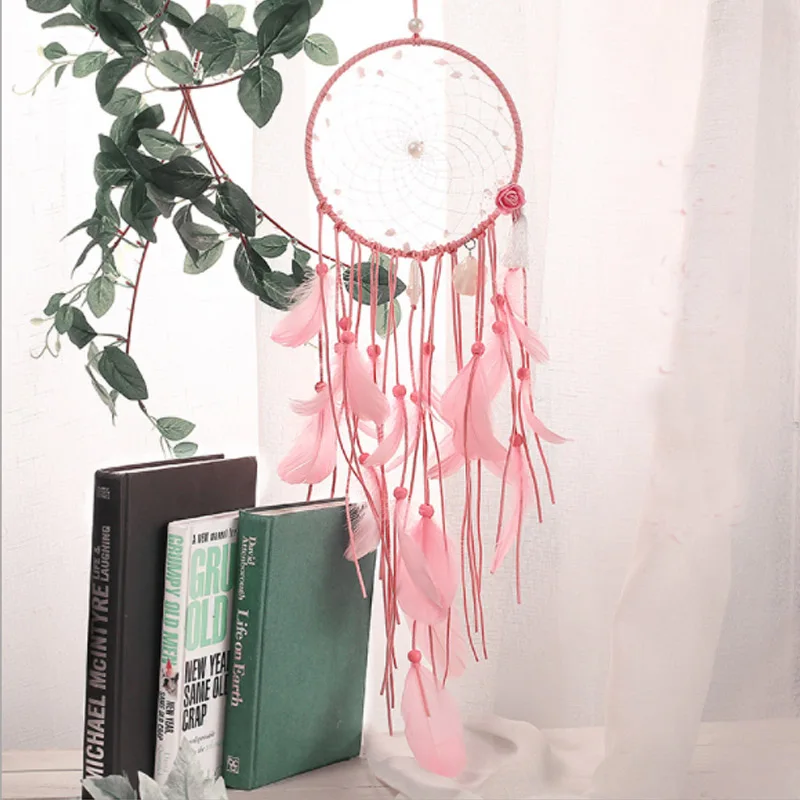 Современные подвесные украшения для дома Syle Cobweb кулон в виде пера Ловец снов