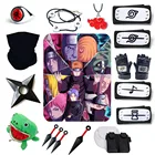 Набор из аниме аксессуары Naruto Akatsuki Cosplay NARUTO Uchiha Itachi перчатки 
