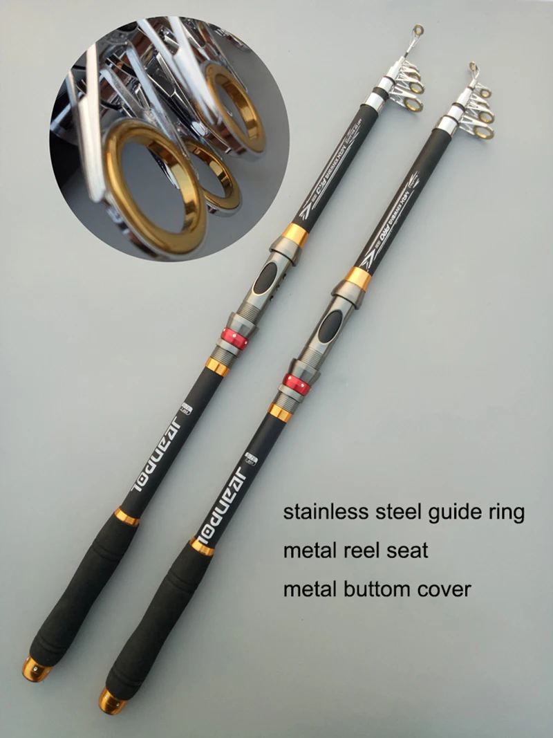 YUYU Fishing Rod Carbon Portable Spinning rods for fishing feeder Fishing Rods carp Hard Fishing Rod Telescopic spinning