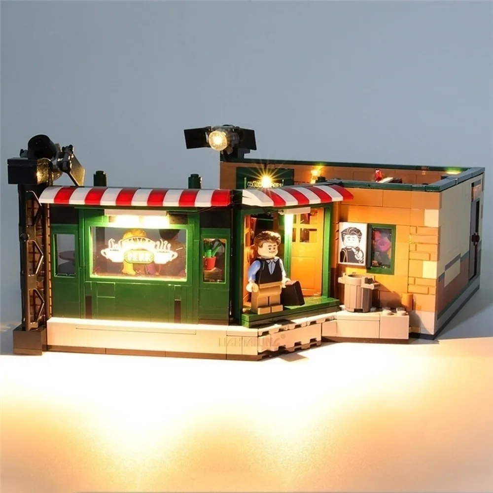 Светодиодный светильник для 21319 центрального перка украшения строительные блоки