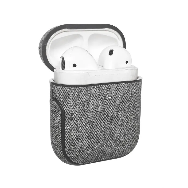 Бизнес-чехол для Apple Airpods, чехол для наушников, аксессуары, беспроводная Крышка bluetooth, искусственная кожа для iphone Airpods 2, сумка