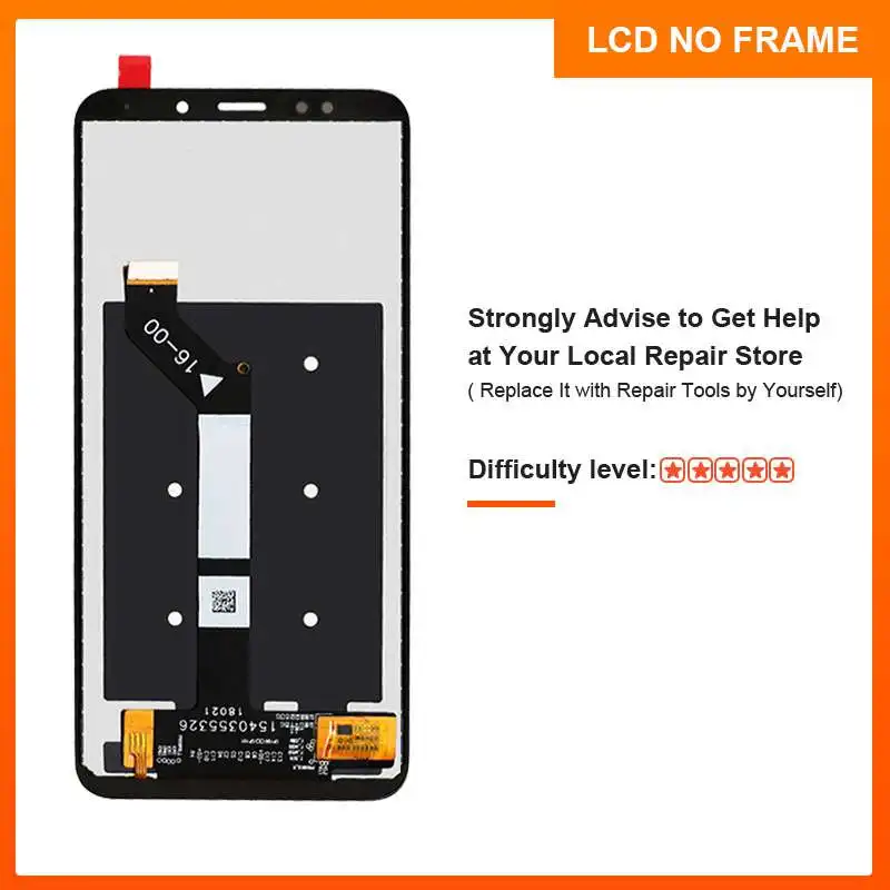 Чехол для Xiaomi Redmi 5 Plus оригинальный LCD дисплей 99 &quotсенсорный экран дигитайзер с