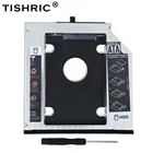 TISHRIC 2nd HDD Caddy SATA 3,0 полностью алюминиевый корпус для жесткого диска Hdd корпус 12 7 мм для Thinkpad T530 T520 T510 T430 T420 T4201 W530