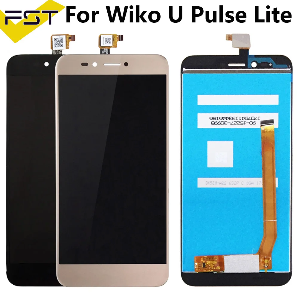 For Wiko U Pulse Lite LCD With Touch Screen Glass Panel Digitizer Assembly Repair Parts 5.2 Inch+Tools +Adhesive | Мобильные