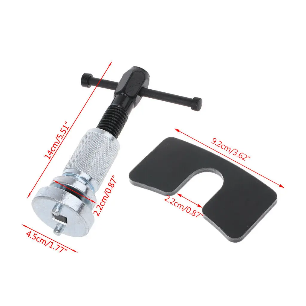Rewind Brake Pad Tool Kit Car Disc Separator Steel Silver + black Remover |