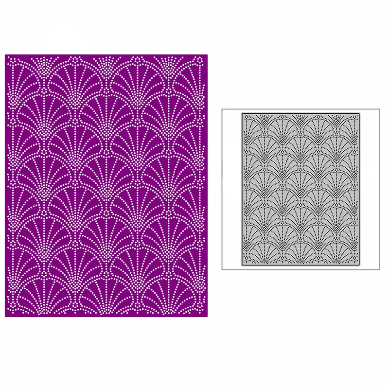 

Новые пятнистые блестящие фоновые пластины ремесло тиснение пресс-форма 2021 металлические пресс-формы для «сделай сам» Скрапбукинг альбом ...