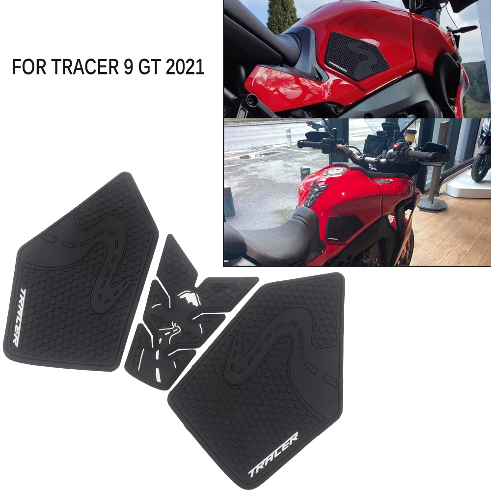 

Для трассера 900 трассоискатель 9 GT 2021 мотоциклетная Нескользящая боковая фотовспышка водонепроницаемая резиновая наклейка