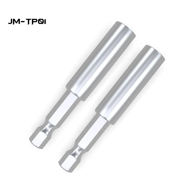 

JAKEMY JM-TP01 1/4 Inch Hex Shank Magnetic Drill Bit Holder 60mm Long Extended Socket Screwdriver Bits Rod for Power Tools