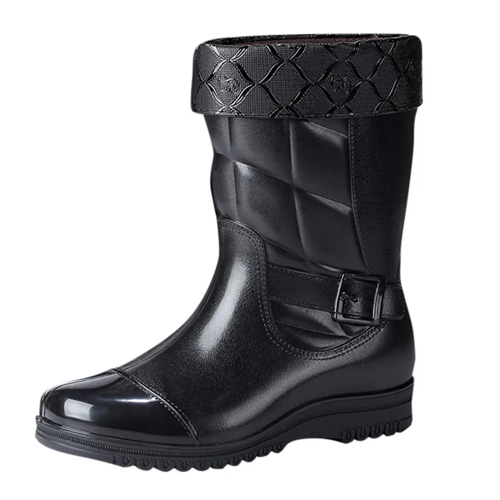 SAGACE/Новый дизайн Модные повседневные мужские теплые Нескользящие резиновые