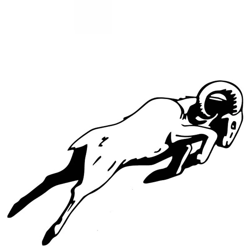 Коза прыжки творческие Переводные картинки Высокое качество декоративные