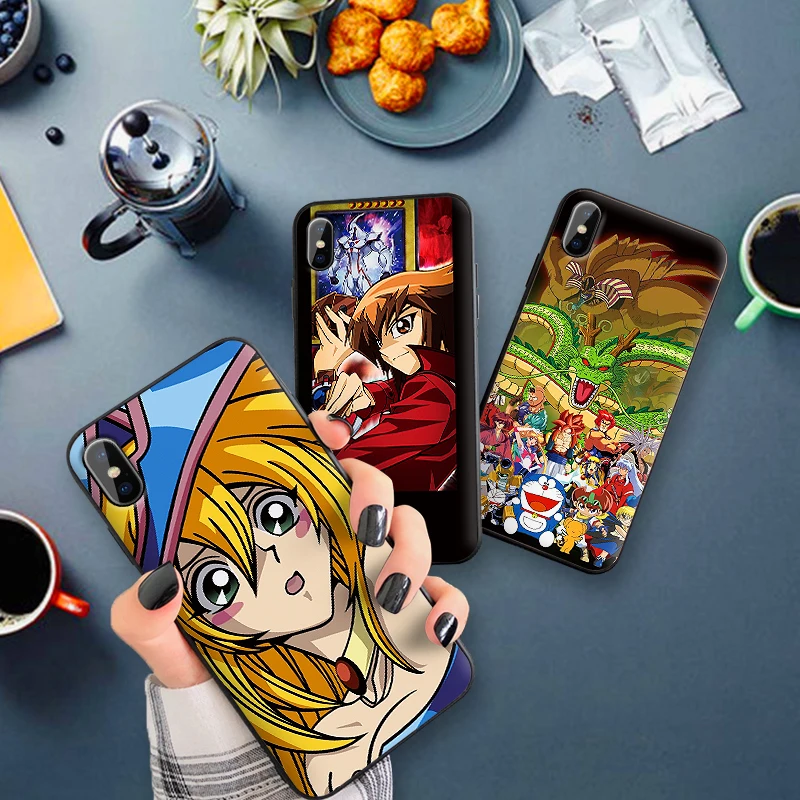 Yu Gi Oh game Soft Silicone Phone Case For iphone X XS Max XR 7 8 6 6s Plus TPU Back Cover | Мобильные телефоны и
