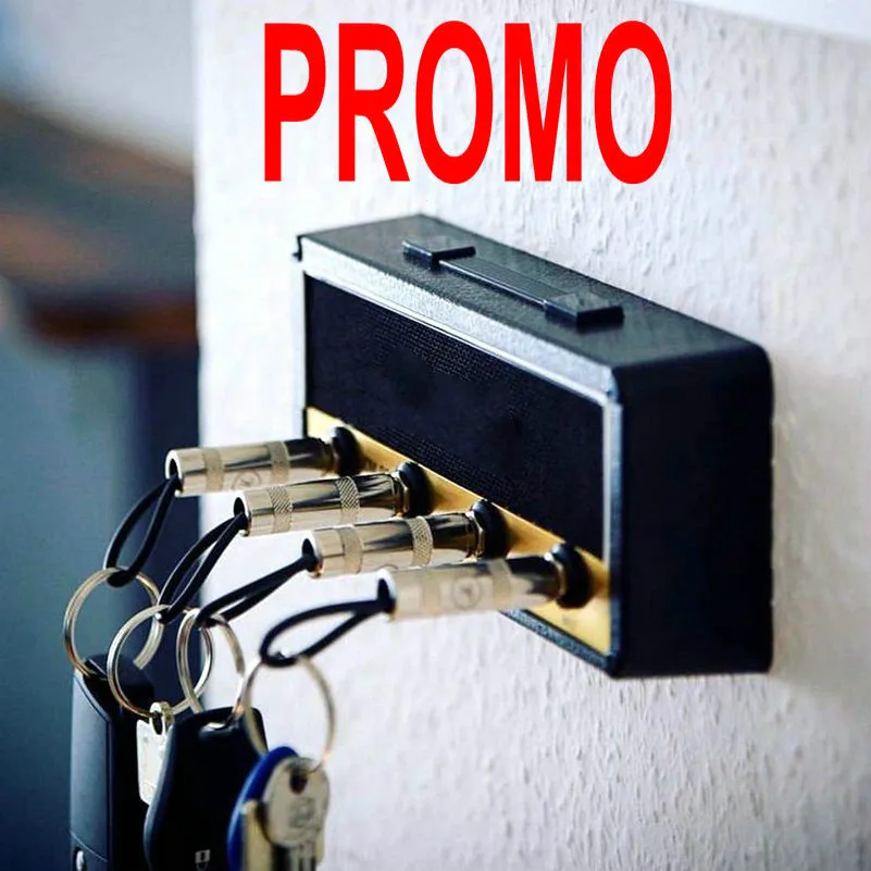 

Suitable for Pluginz JCM800 Jack Rack guitar lovers old-fashioned guitar amplifier key keychain rack wall mount installation