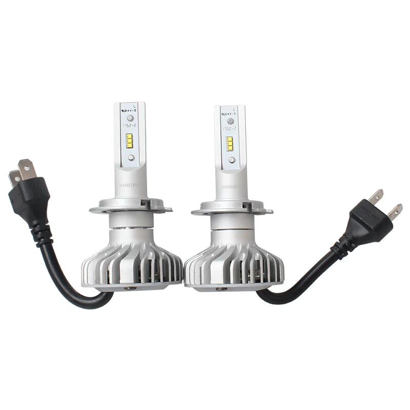 Philips светодиодный H4 H7 H8 H11 H16 9003 Ultinon светодиодный 6000K холодный синий белый свет+ 160% ярче фар автомобиля компактный дизайн, пара