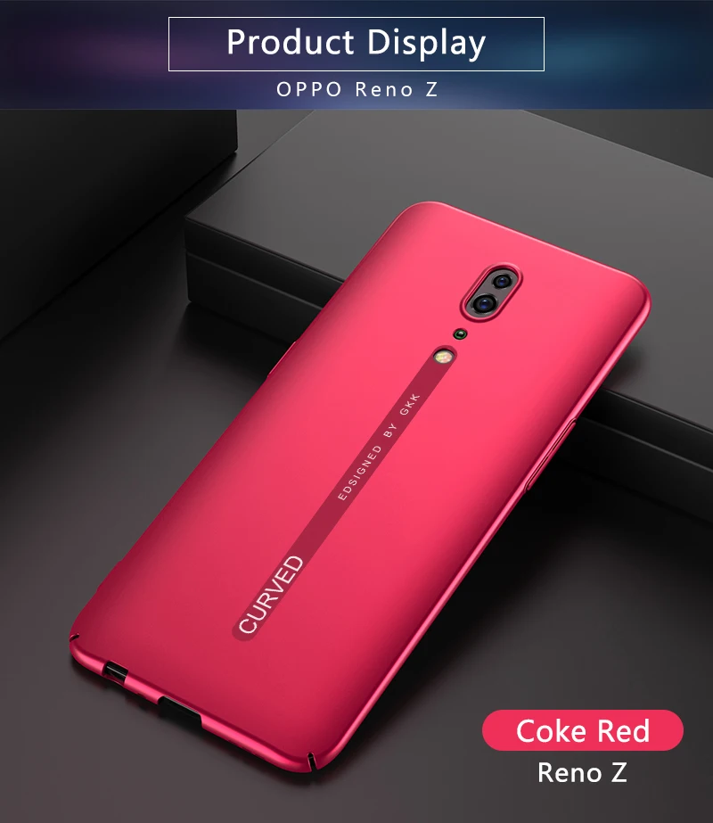 GKK 2 в 1 чехол для OPPO Reno Z 10X Zoom Case двойная защита противоударный Ультратонкий матовый чехол для OPPO Reno Z 10X Zoom Case
