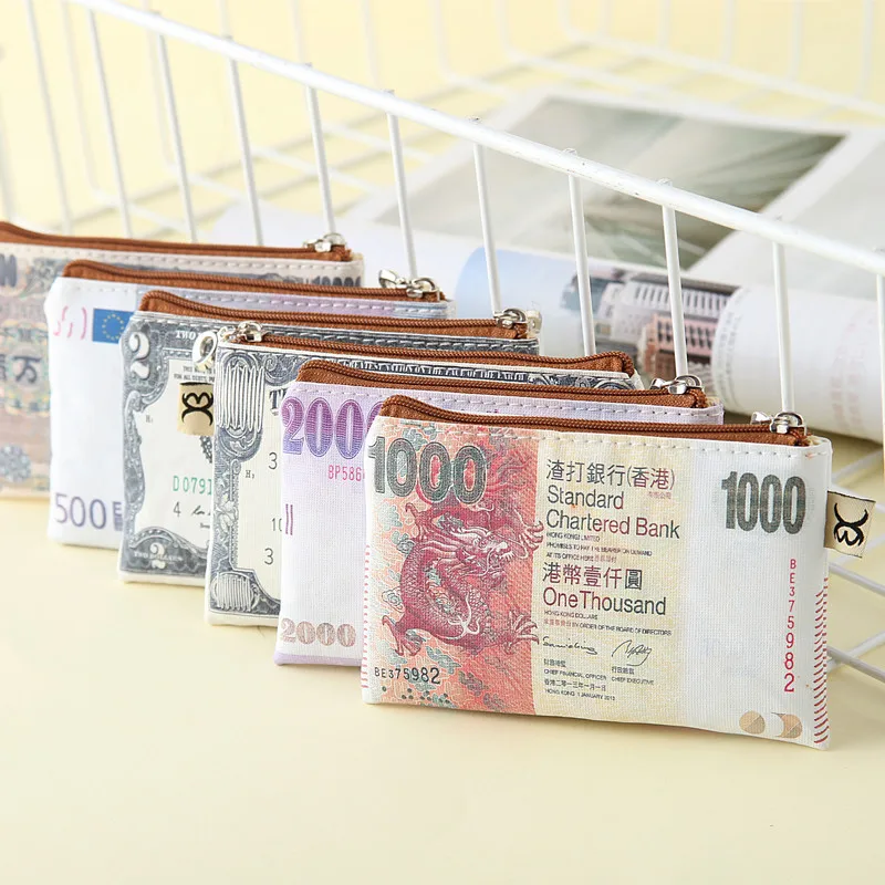 Новинка 2019 оригинальный бумажник для женщин и мужчин симпатичный холщовый