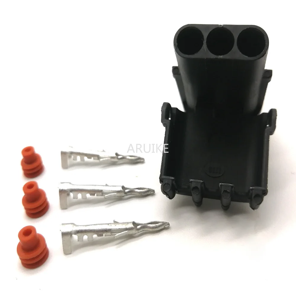 5 комплектов 3P водонепроницаемый электрический разъем для Weatherpack автомобильный