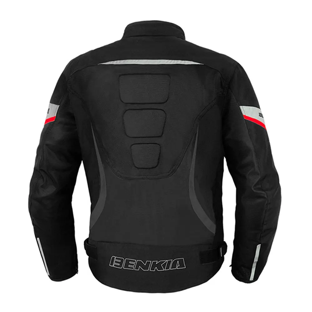 

BENKIA Motorcycle Jacket Protective Gear Motocross Off-Road Racing Jacket Jaqueta Motociclista Motorbike Riding Clothing Men